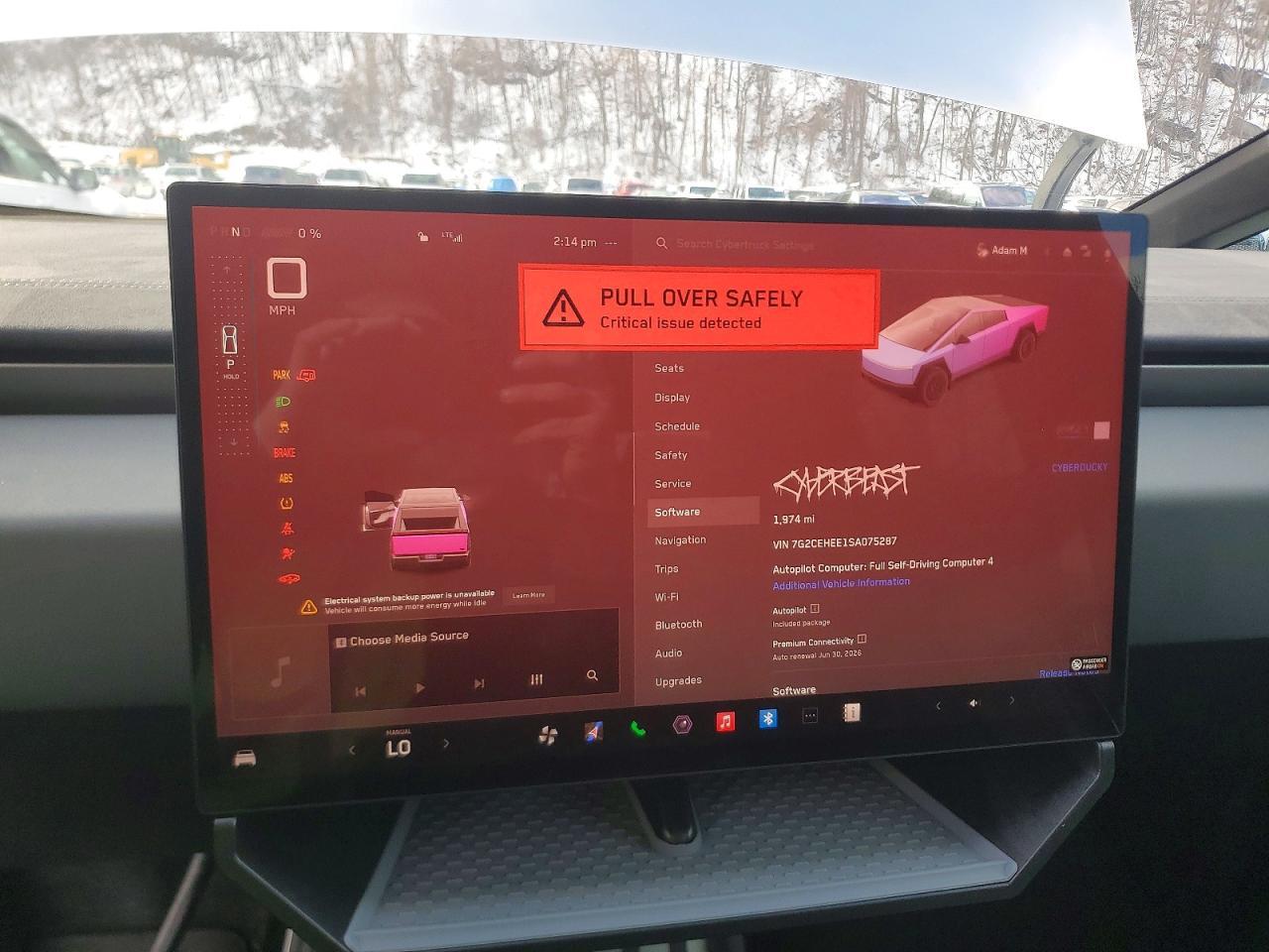 2025 Tesla Cybertruck Cyberbeast Crew Cab
