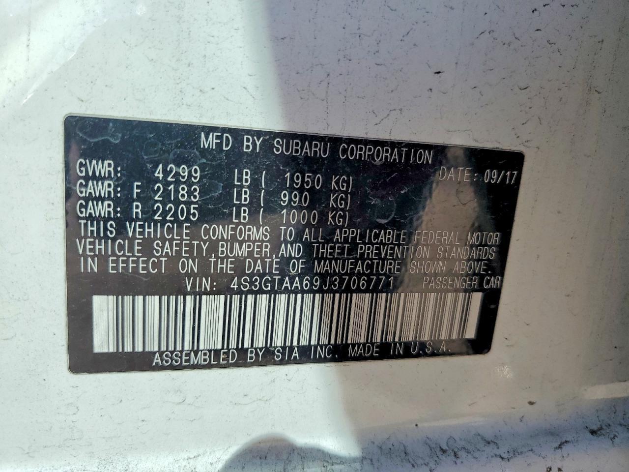 2018 Subaru Impreza