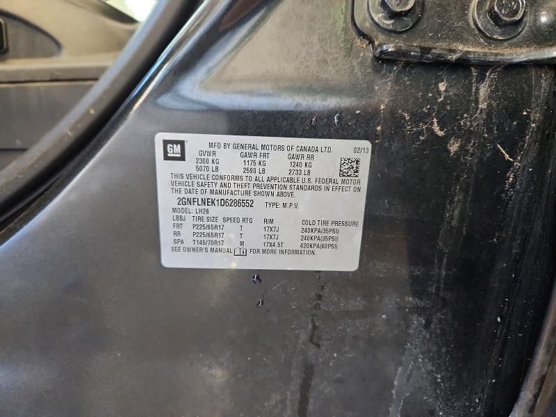 2013 Chevrolet Equinox lt