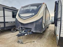 Salvage trucks for sale at Grand Prairie, TX auction: 2019 Keystone Laredo Camper
