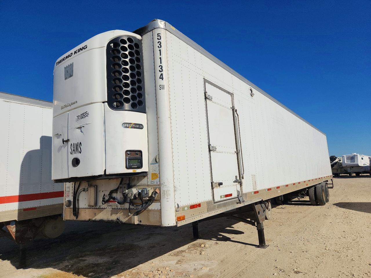 2016 Utility VS2RA Refrigerated Van Trailer