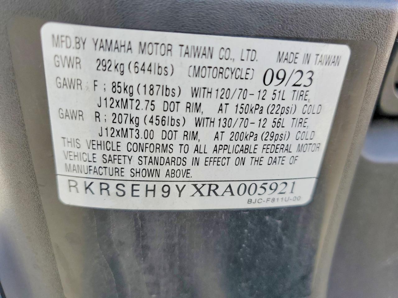 2024 Yamaha YW125