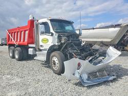 Salvage trucks for sale at Tifton, GA auction: 2025 Peterbilt 548 Dump Truck