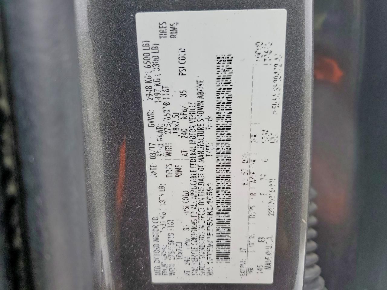 2017 Ford F150 Supercrew