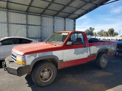 Dodge salvage cars for sale: 1991 Dodge Dakota