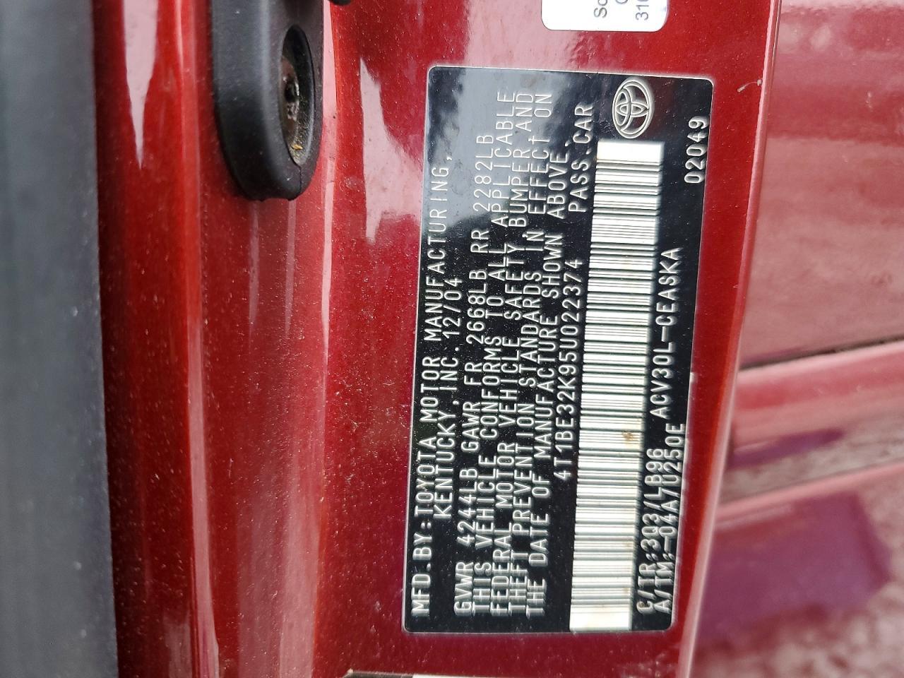 2005 Toyota Camry se