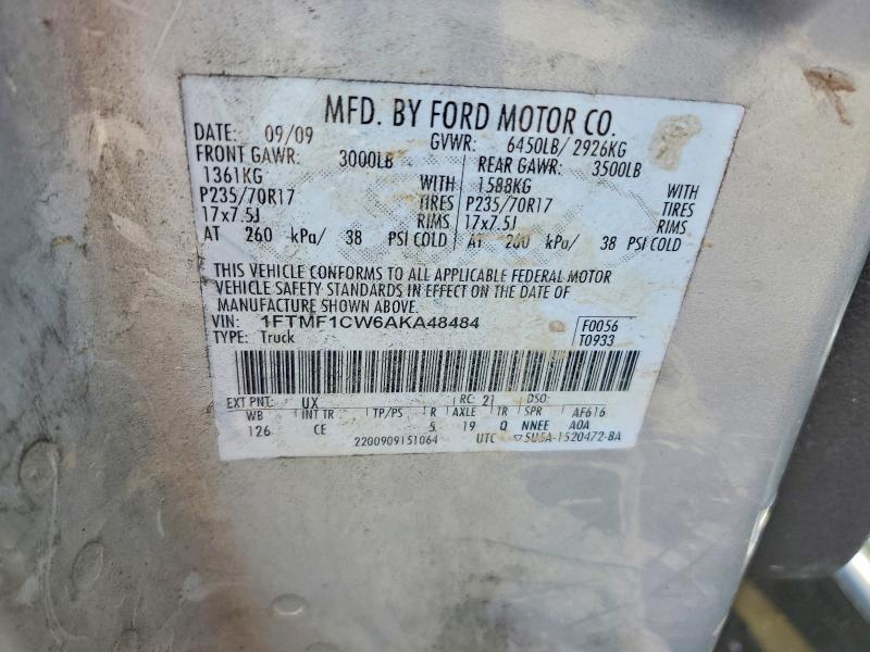 2010 Ford F150