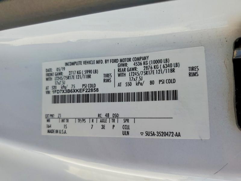 2019 Ford F350 Super Duty Utility / Service Truck
