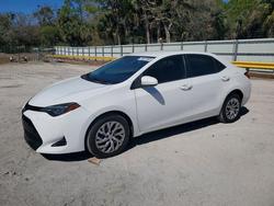 Toyota Corolla Vehiculos salvage en venta: 2017 Toyota Corolla le