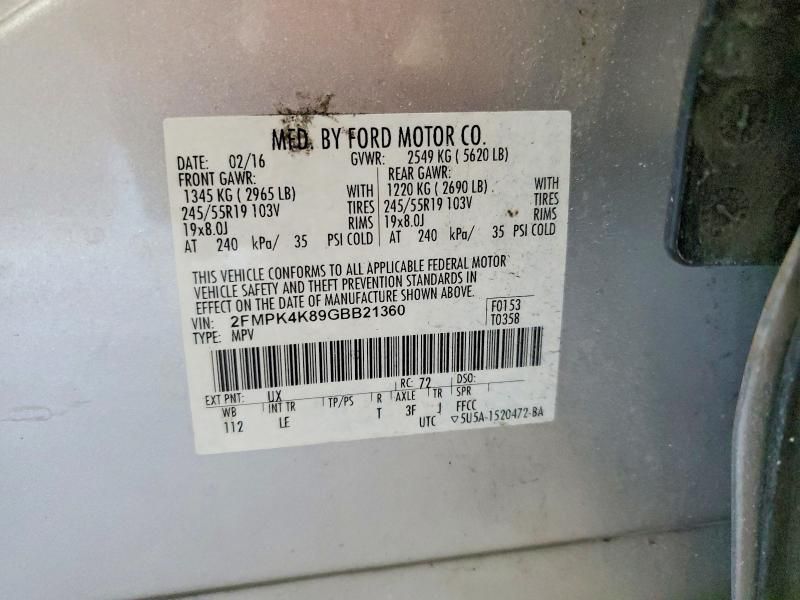 2016 Ford Edge Titanium