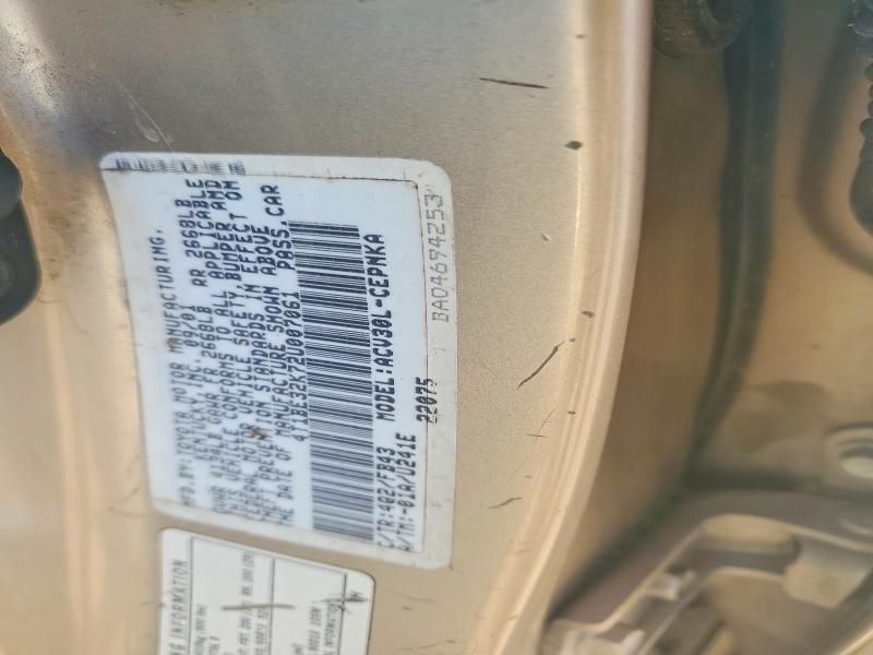 2002 Toyota Camry le