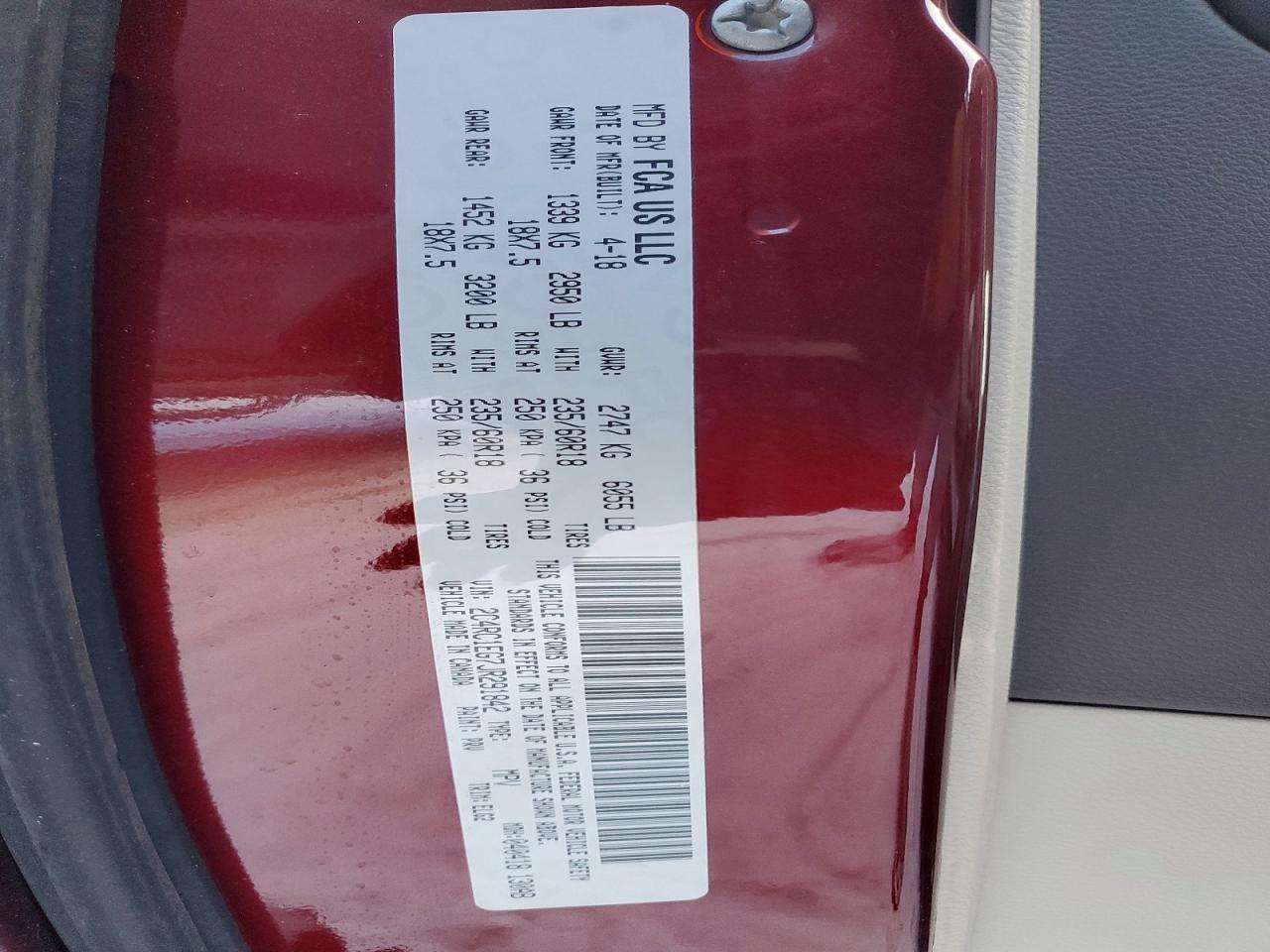 2018 Chrysler Pacifica Touring l Plus