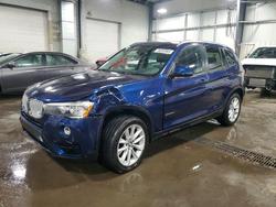 BMW salvage cars for sale: 2017 BMW X3 Xdrive28i