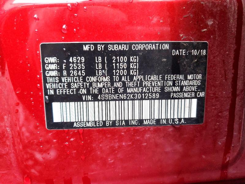 2019 Subaru Legacy 3.6r Limited
