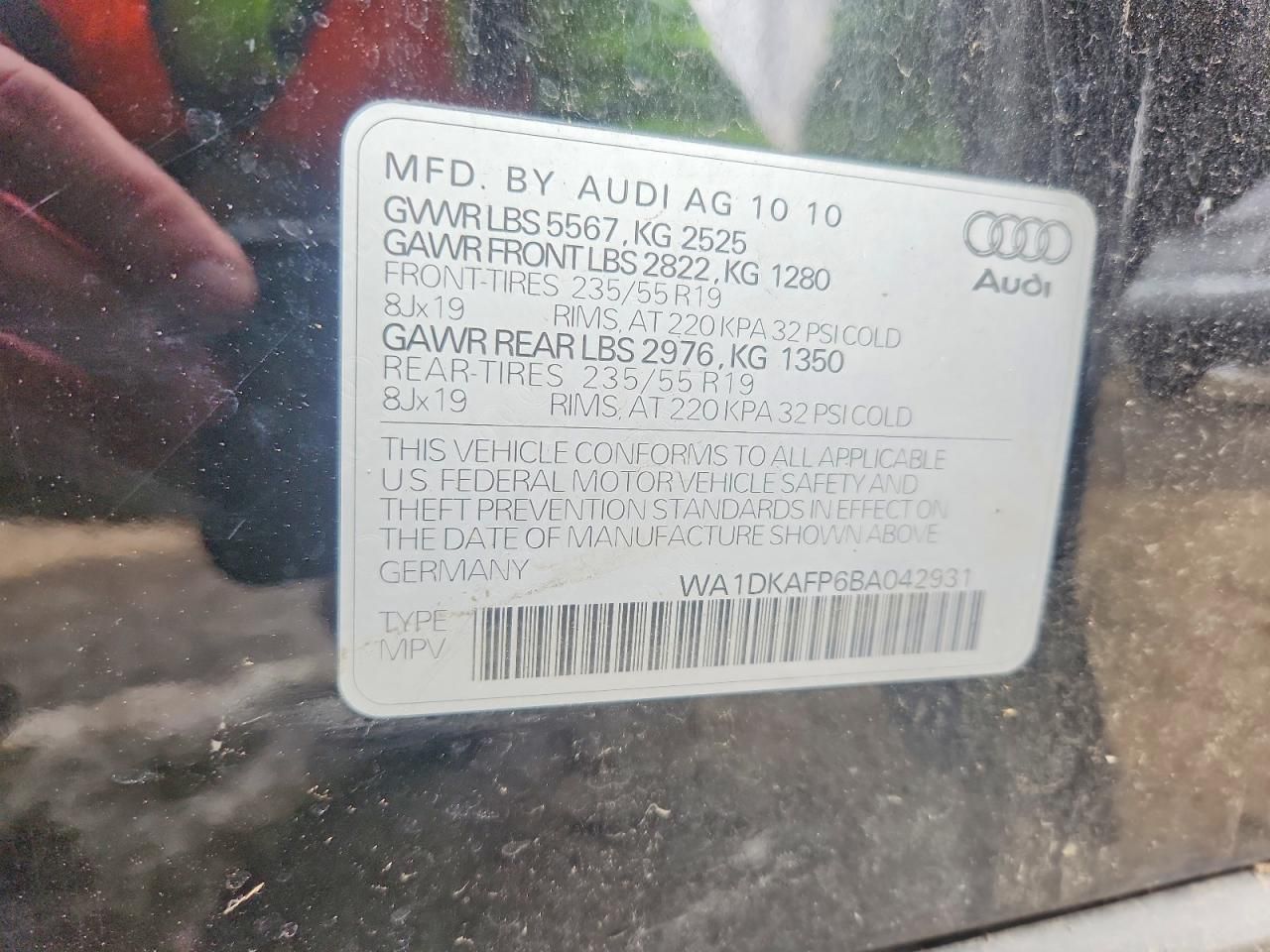 2011 Audi Q5 Premium Plus