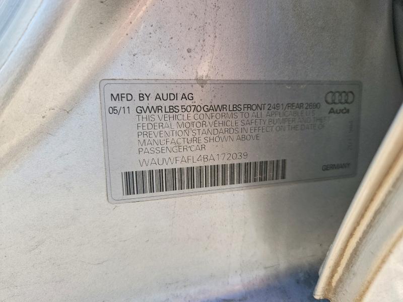 2011 Audi A4 Premium Plus