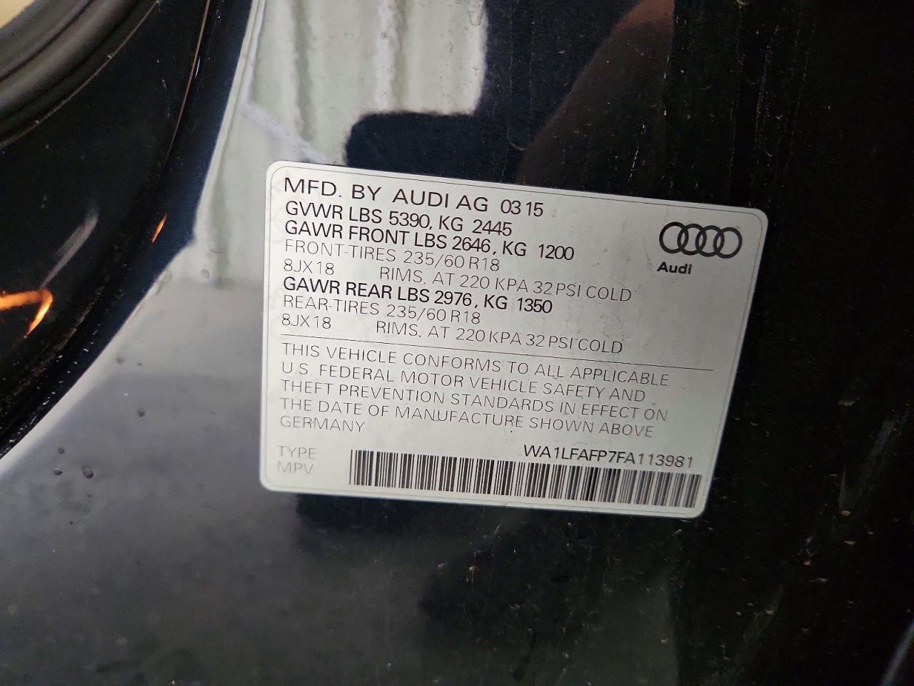 2015 Audi Q5 Premium Plus