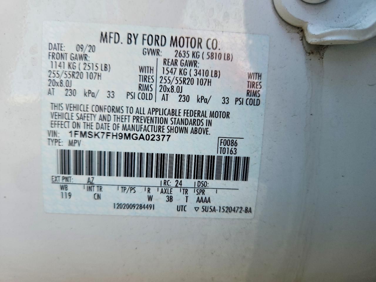 2021 Ford Explorer Limited