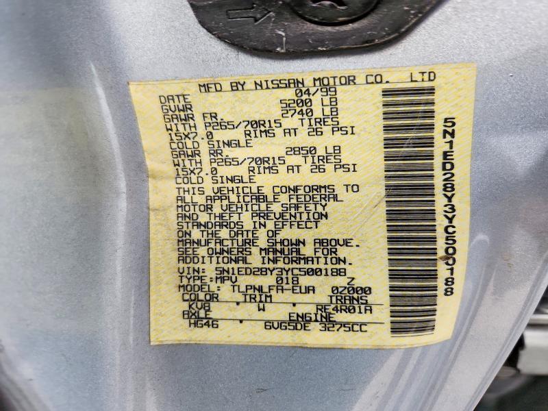 2000 Nissan Xterra xe