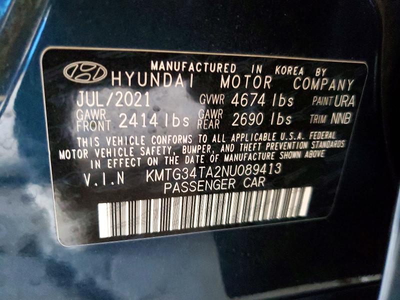 2022 Genesis G70