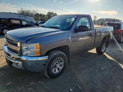Salvage trucks for sale at Hampton, VA auction: 2012 Chevrolet Silverado C1500