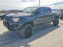 Salvage trucks for sale at Lebanon, TN auction: 2012 Toyota Tacoma Double Cab Long BED
