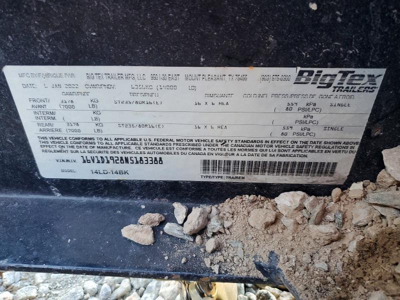 2022 Bxbo Unknown-Dump Trailer