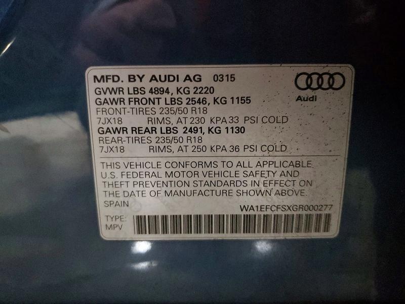 2016 Audi Q3 Premium Plus