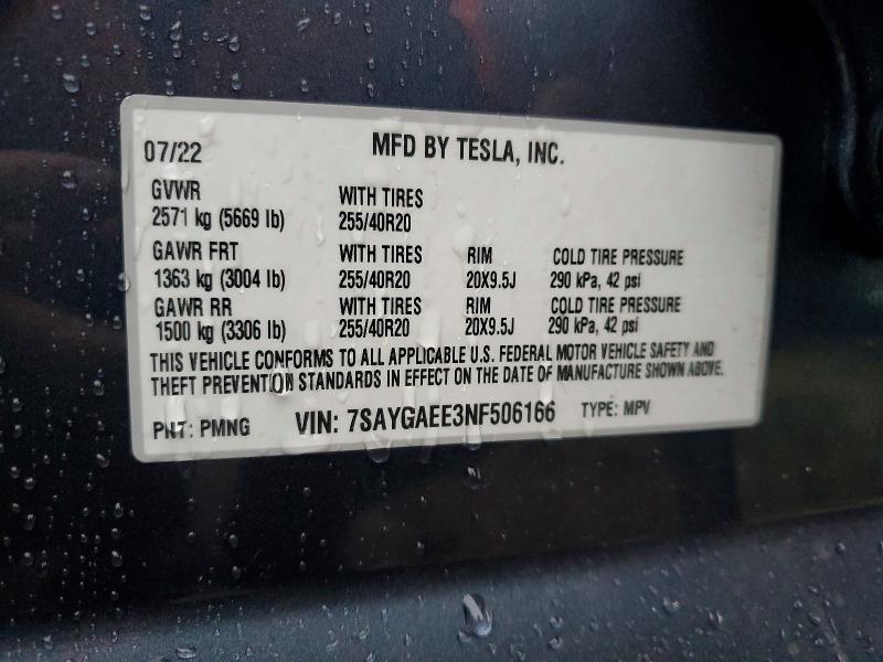 2022 Tesla Model y
