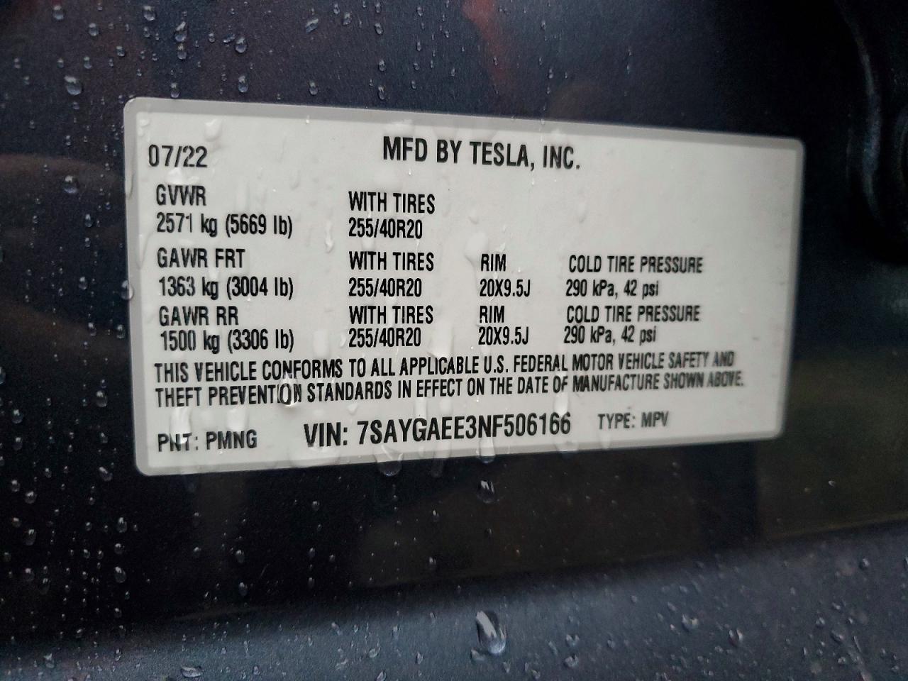 2022 Tesla Model y