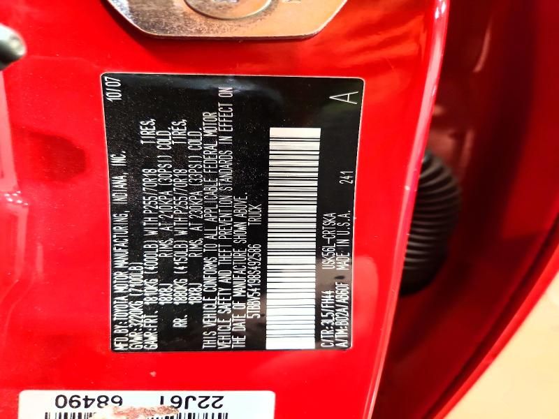 2008 Toyota Tundra Grade