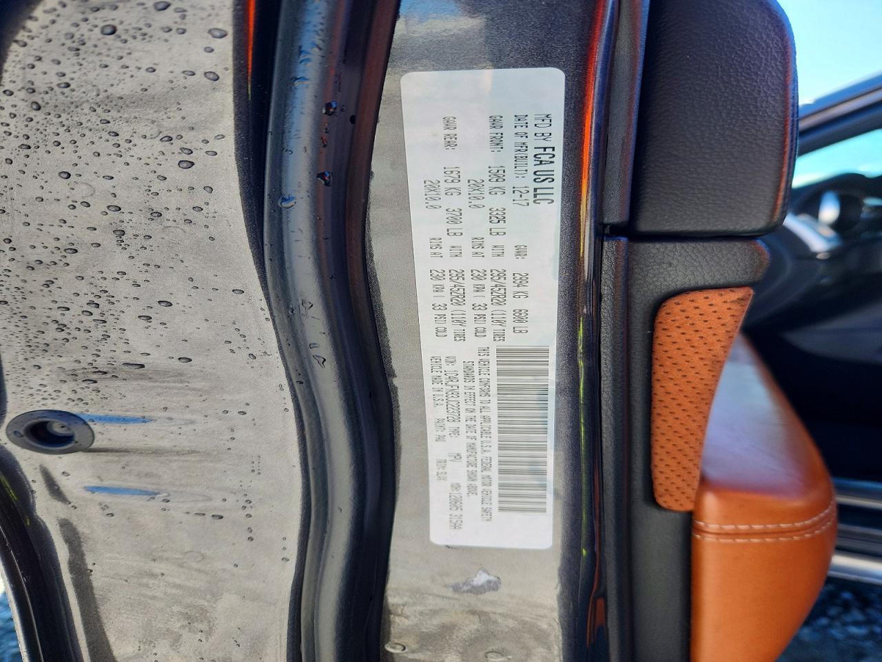 2018 Jeep Grand Cherokee Trackhawk