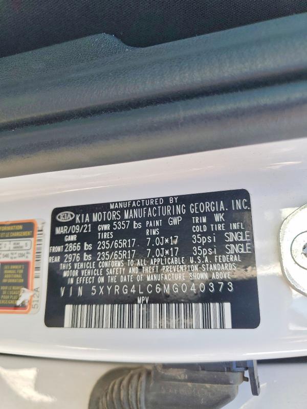 2021 KIA Sorento lx
