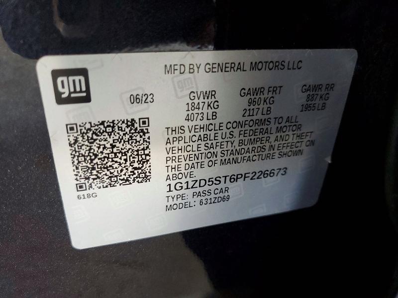 2023 Chevrolet Malibu lt