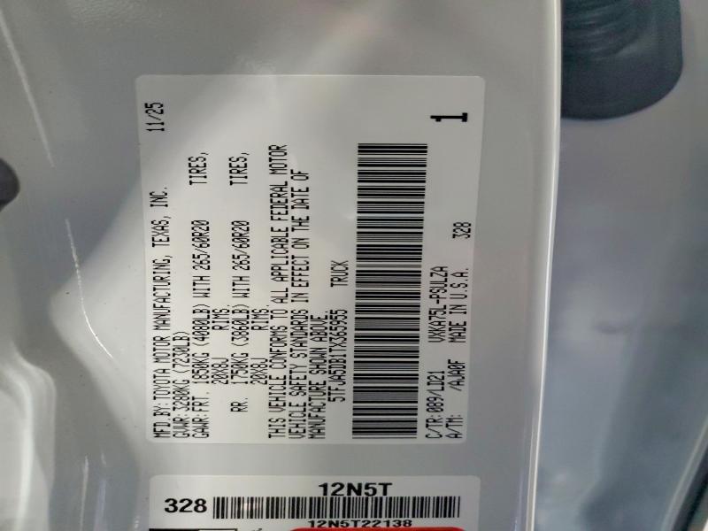 2026 Toyota Tundra Limited