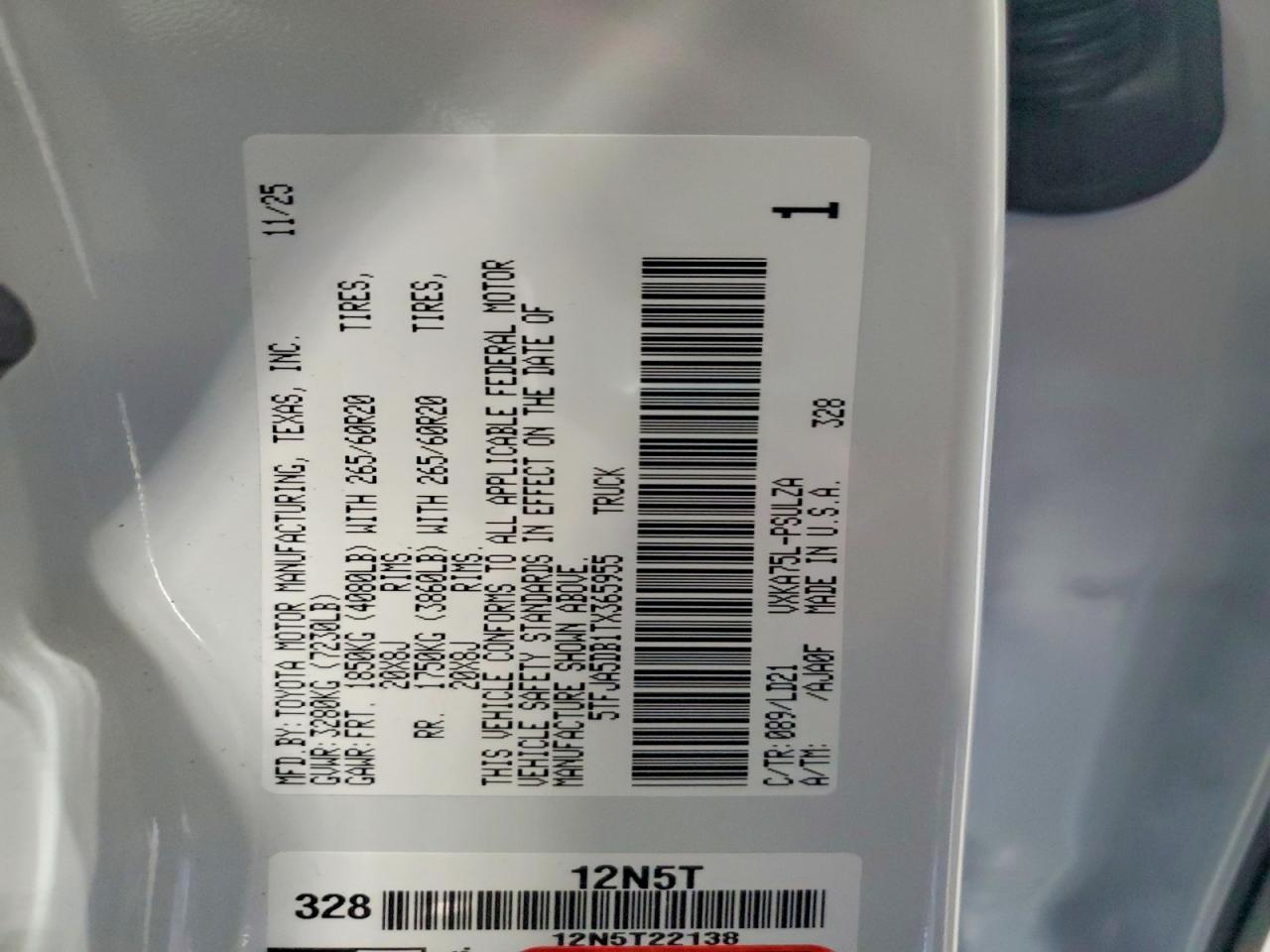 2026 Toyota Tundra Limited