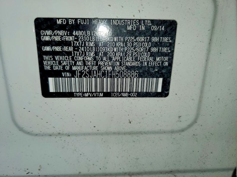 2015 Subaru Forester 2.5i Limited