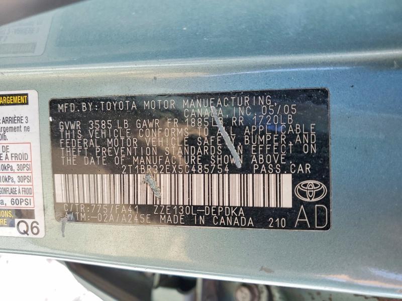 2005 Toyota Corolla ce