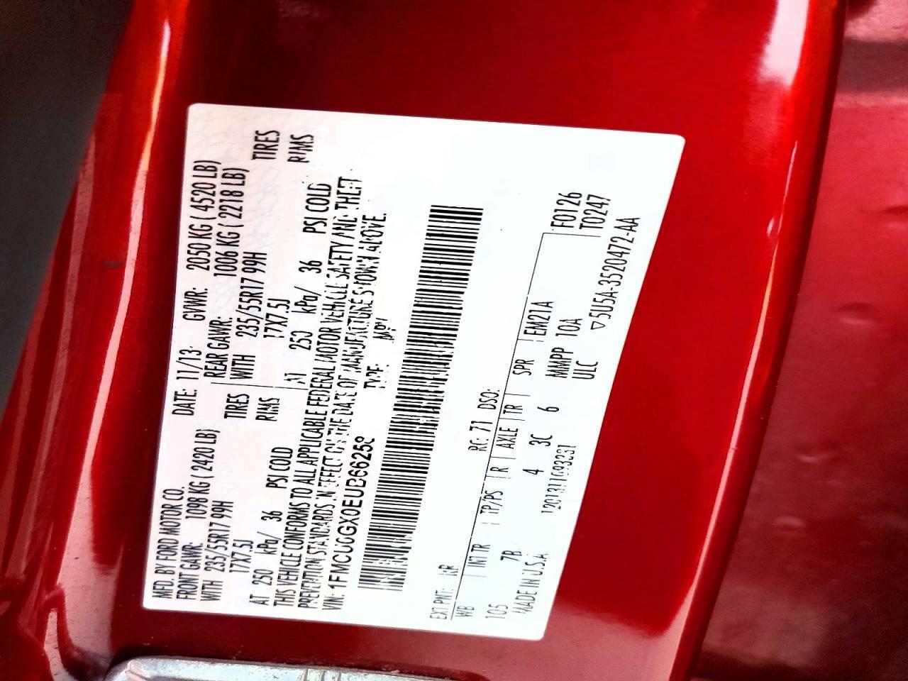 2014 Ford Escape se