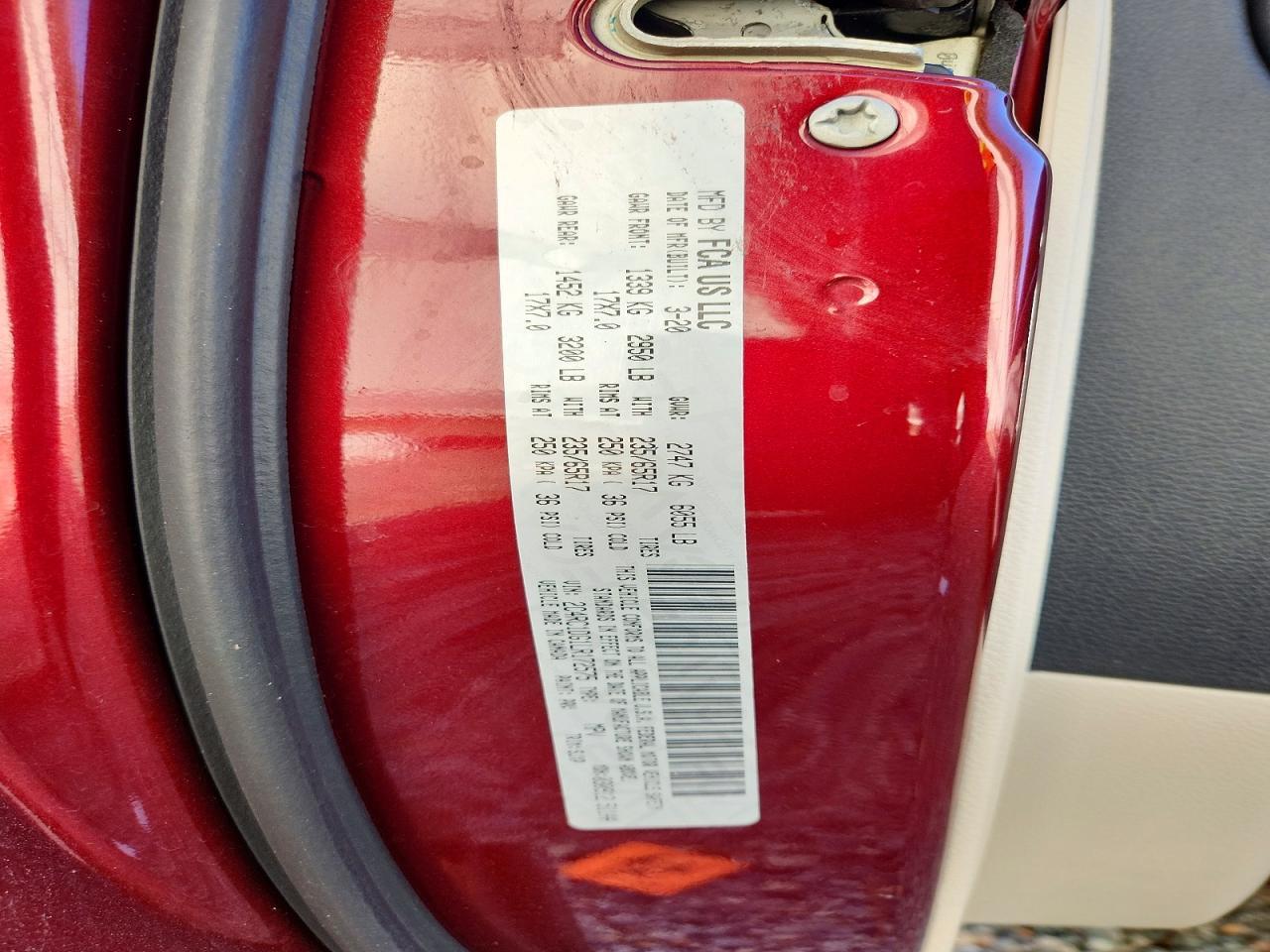 2020 Chrysler Voyager lxi