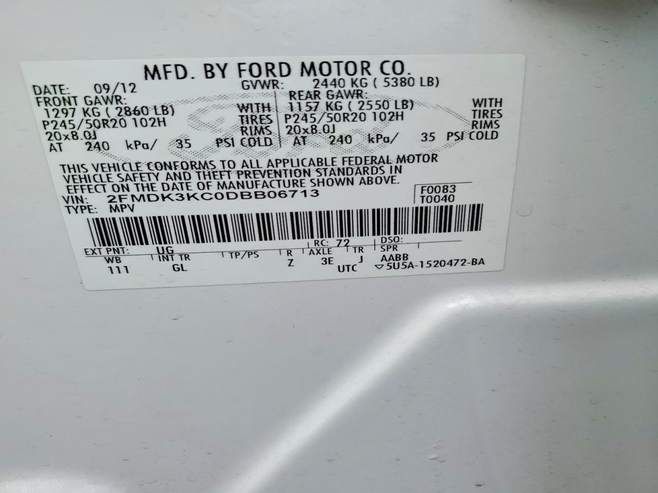 2013 Ford Edge