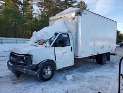 Salvage cars for sale from Copart Exeter, RI: 2013 Chevrolet Express box Truck