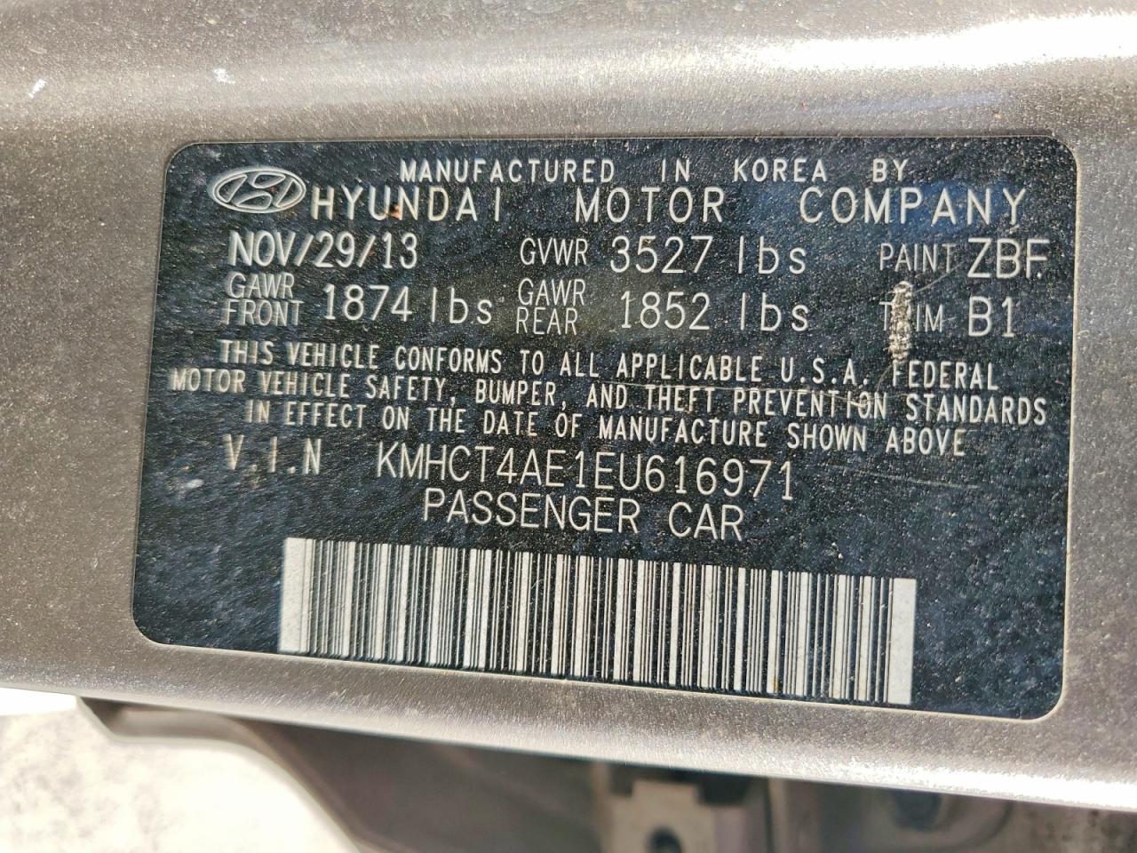 2014 Hyundai Accent gls