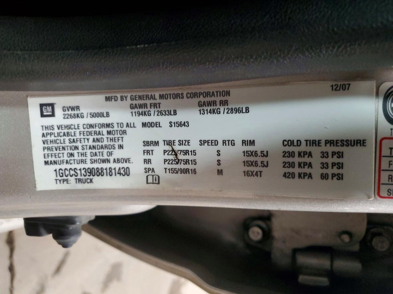 2008 Chevrolet Colorado