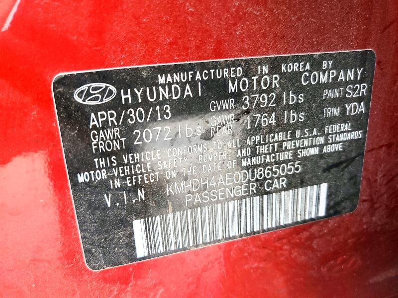 2013 Hyundai Elantra gls