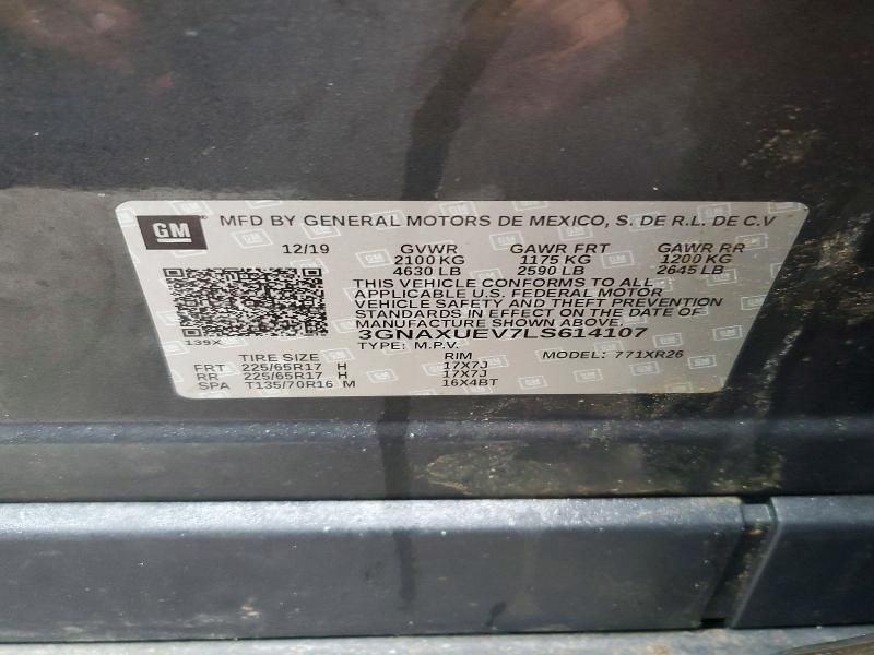 2020 Chevrolet Equinox lt