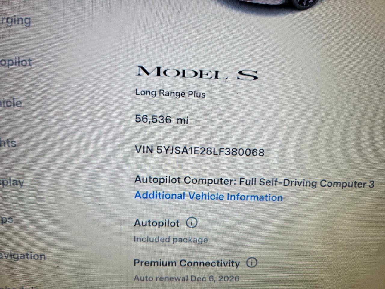 2020 Tesla Model s