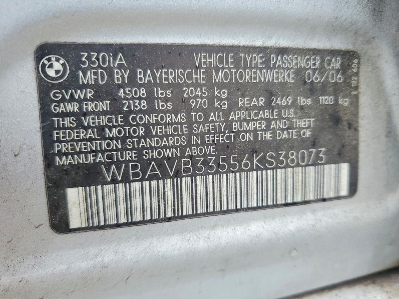 2006 BMW 330 i