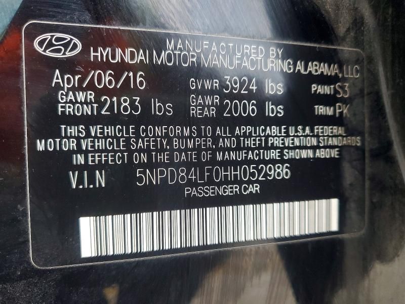 2017 Hyundai Elantra se