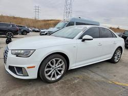 Audi Vehiculos salvage en venta: 2019 Audi A4 Premium